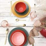 Folding guinguette table