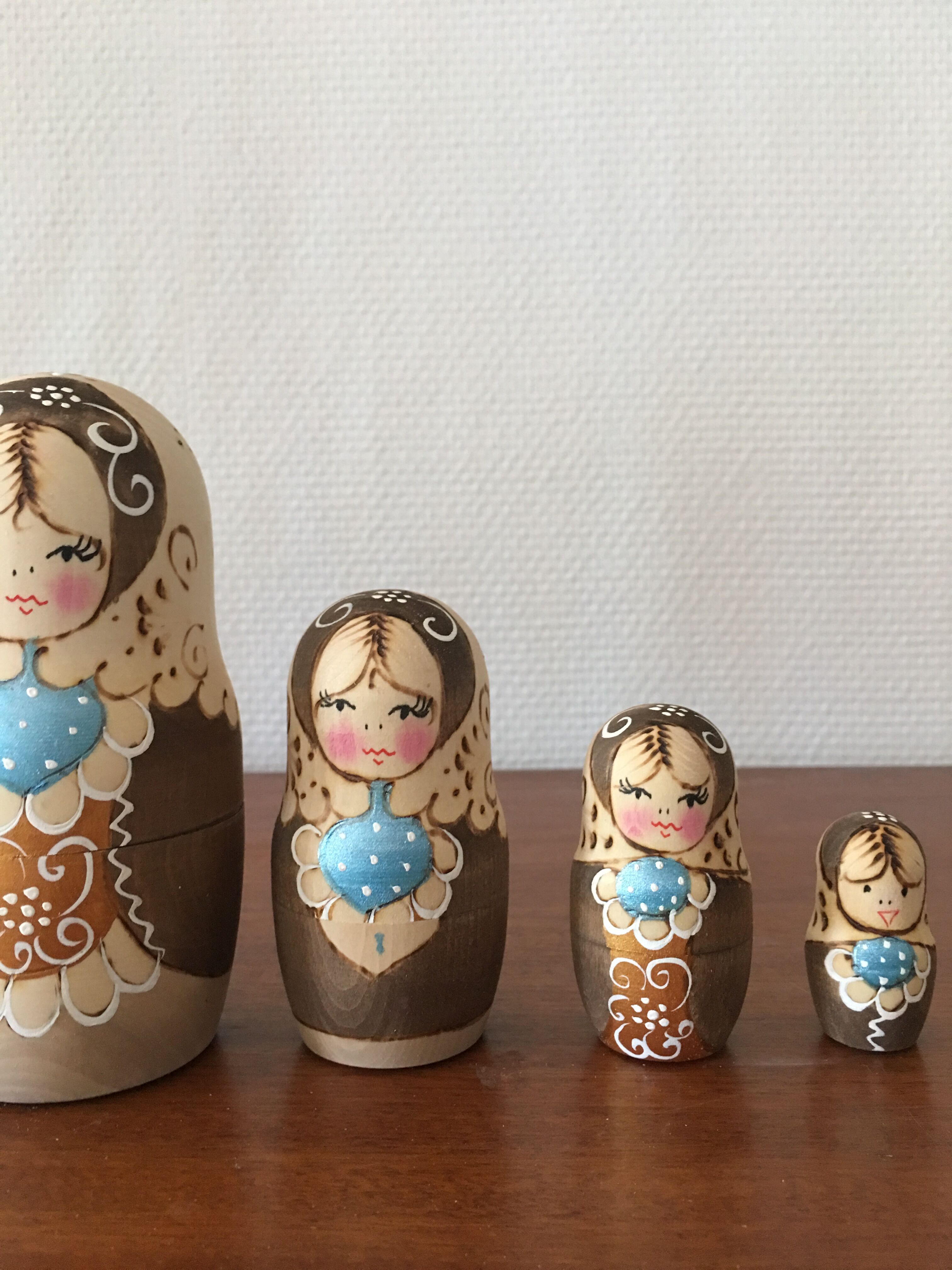 Russian dolls vintage matryoshka