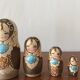Russian dolls vintage matryoshka