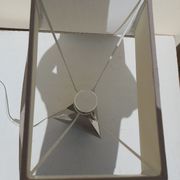 70s stainless steel lamp design