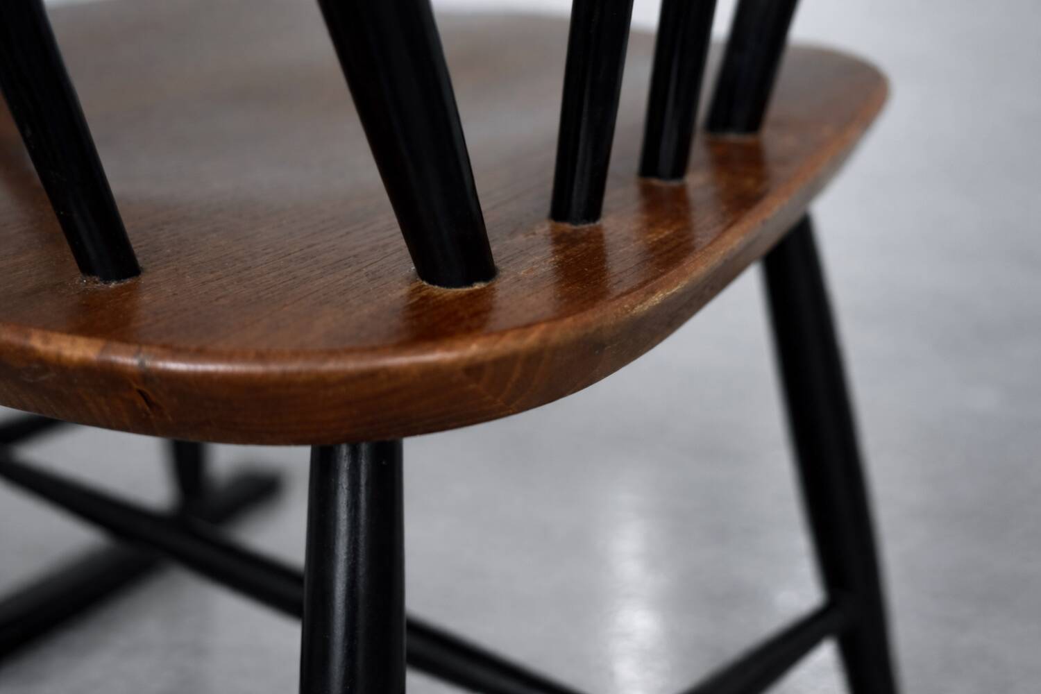 Vintage Mid-Century Finnish Modern Rocking Chair by I. Tapiovaara for Asko