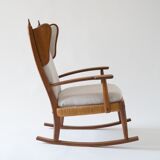 Vintage oak rocking chair
