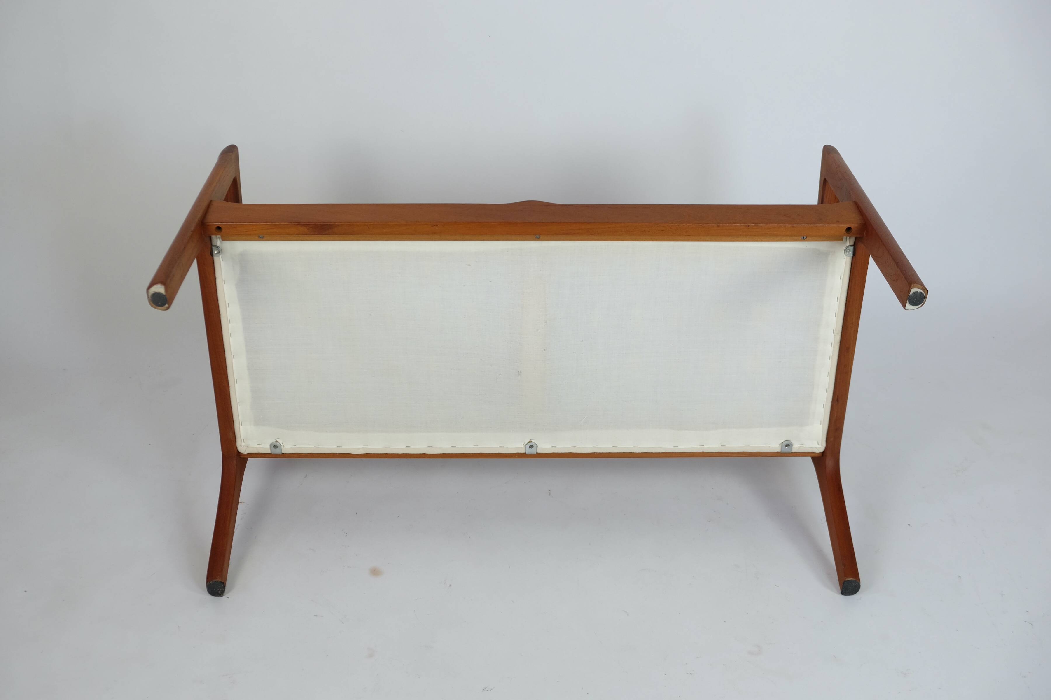 Danish Teak 2-Sitzer Sofa 'Senator' von Ole Wanscher für Cado