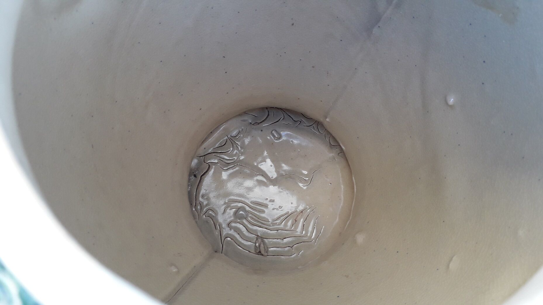 Ceramic covered pot