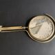 Adjustable table mirror in gilded brass, 1950, France