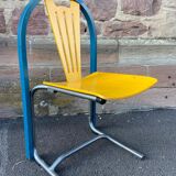 Set of 6 vintage chairs design lounge by Baumann, 1980-90s
