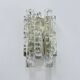 Doria Leuchten glass wall lamp sconce, 1970s