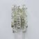 Doria Leuchten glass wall lamp sconce, 1970s