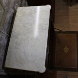 Former secretary on marble