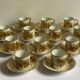 Coffee cup service in porcelain