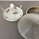 Vintage holophane ceiling light