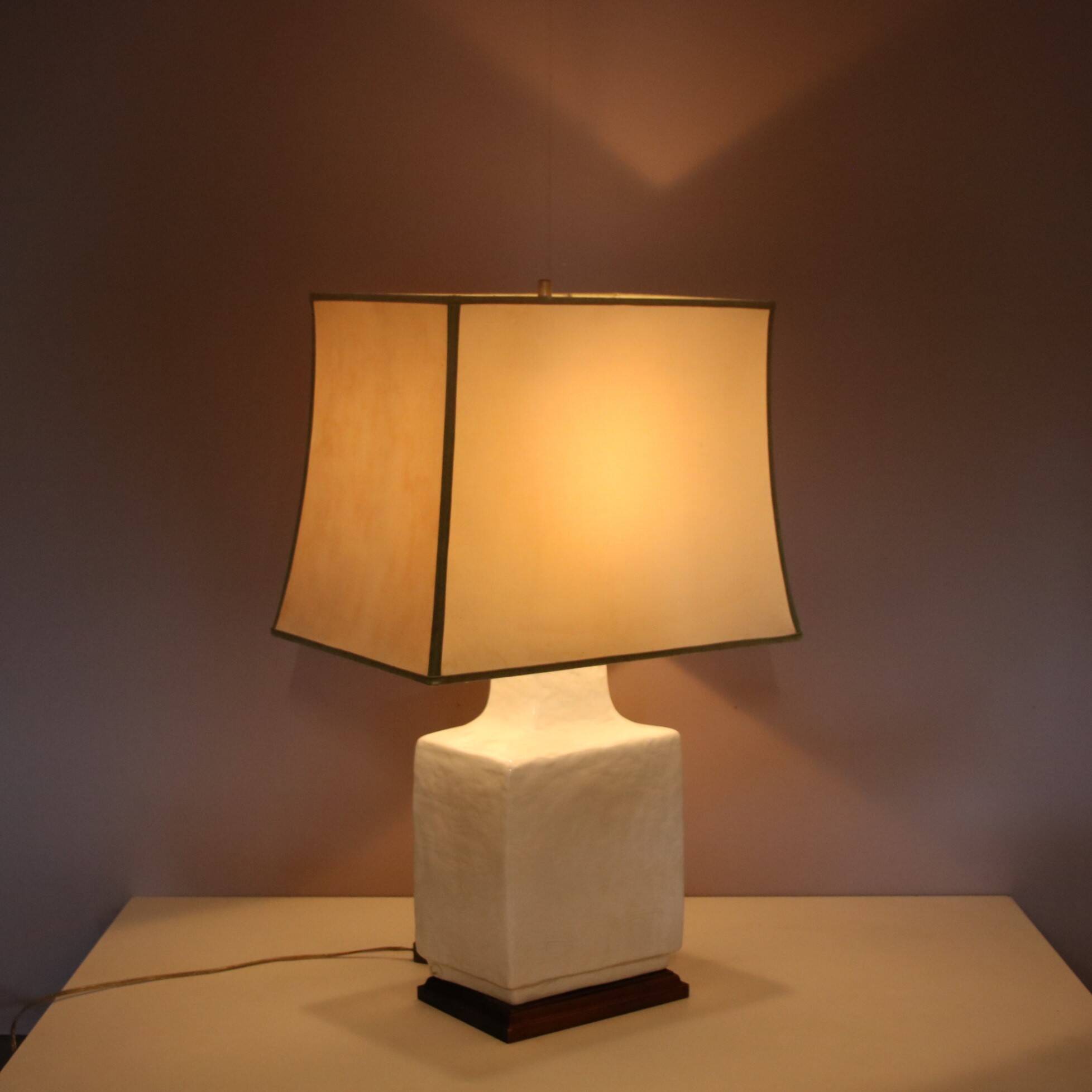 1970s Table lamp attributed to John Dickinson from Italy