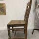 Chaise paysanne ancienne en bois