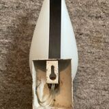 1950s wall sconce in opaline glass