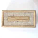 Bamboo jute box, 60s