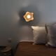 Square Coco Ceramic Wall Light - Chocolate Jelly