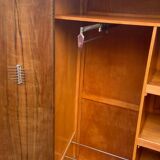 Small Art Deco cabinet 1930 in elm burl