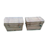 Vintage travel trunks