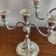 Pair of English candlesticks