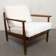 Pair of Danish teak armchairs from the 50s/60s
