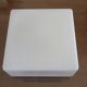 Square ceiling in 1960s white opaline
