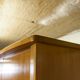 Scandinavian wardrobe 1960 honey color 4 doors L 205 cm