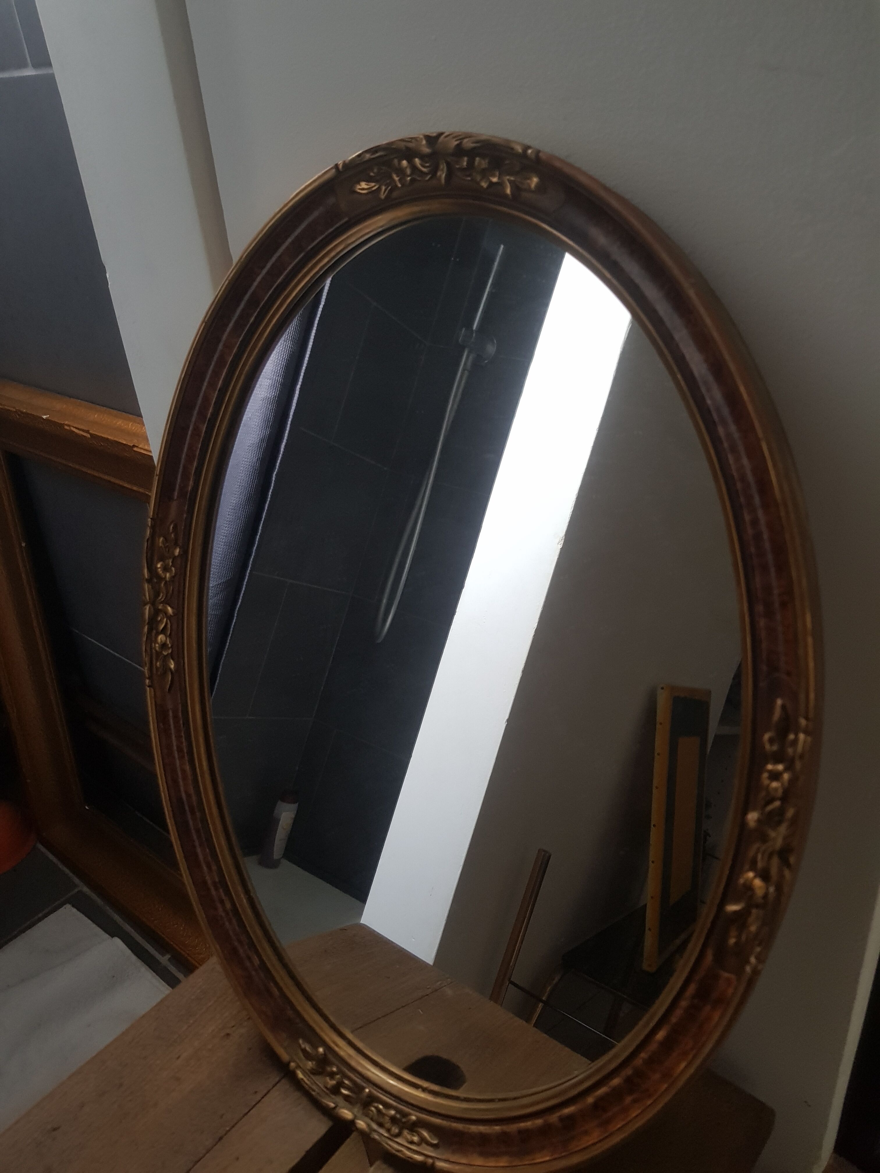 Ancient mirror 34x44cm