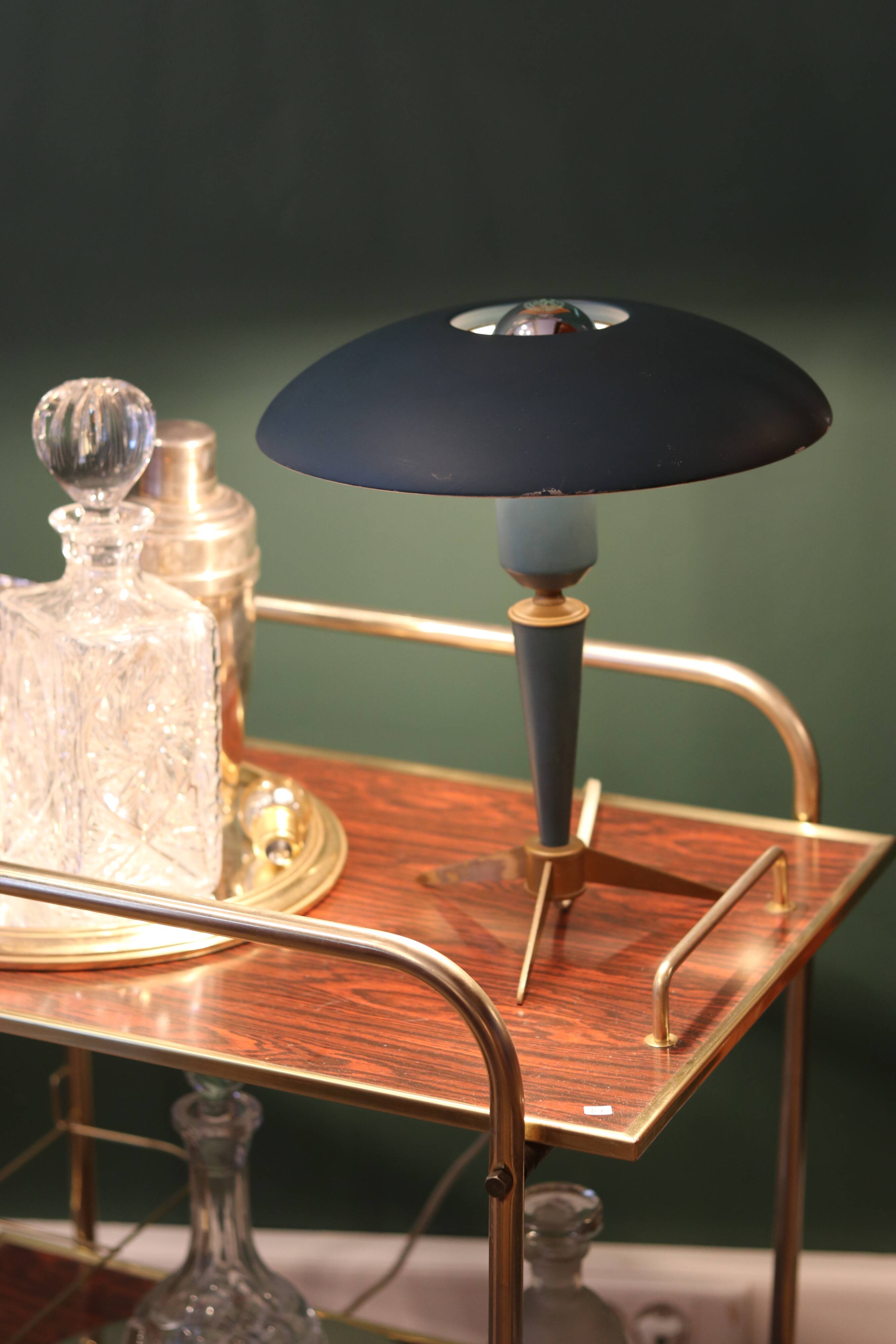 Lampe bijou de Louis Kalff, 1950s