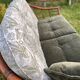 2-seater rattan bench