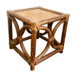Table d'appoint en rotin