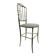 Italian Side Chair in Golden Brass by Giuseppe Gaetano Descalzi for Chiavar