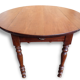 Beautiful table in solid mahogany with drawer components