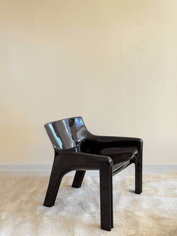 Fauteuil Vicario par Vico Magistretti pour Artemide, 1970s