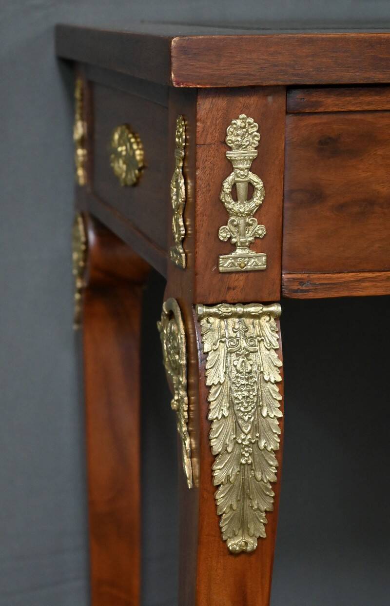 Petit Bureau Retour d’Égypte en Acajou, style Empire – Milieu XIXe