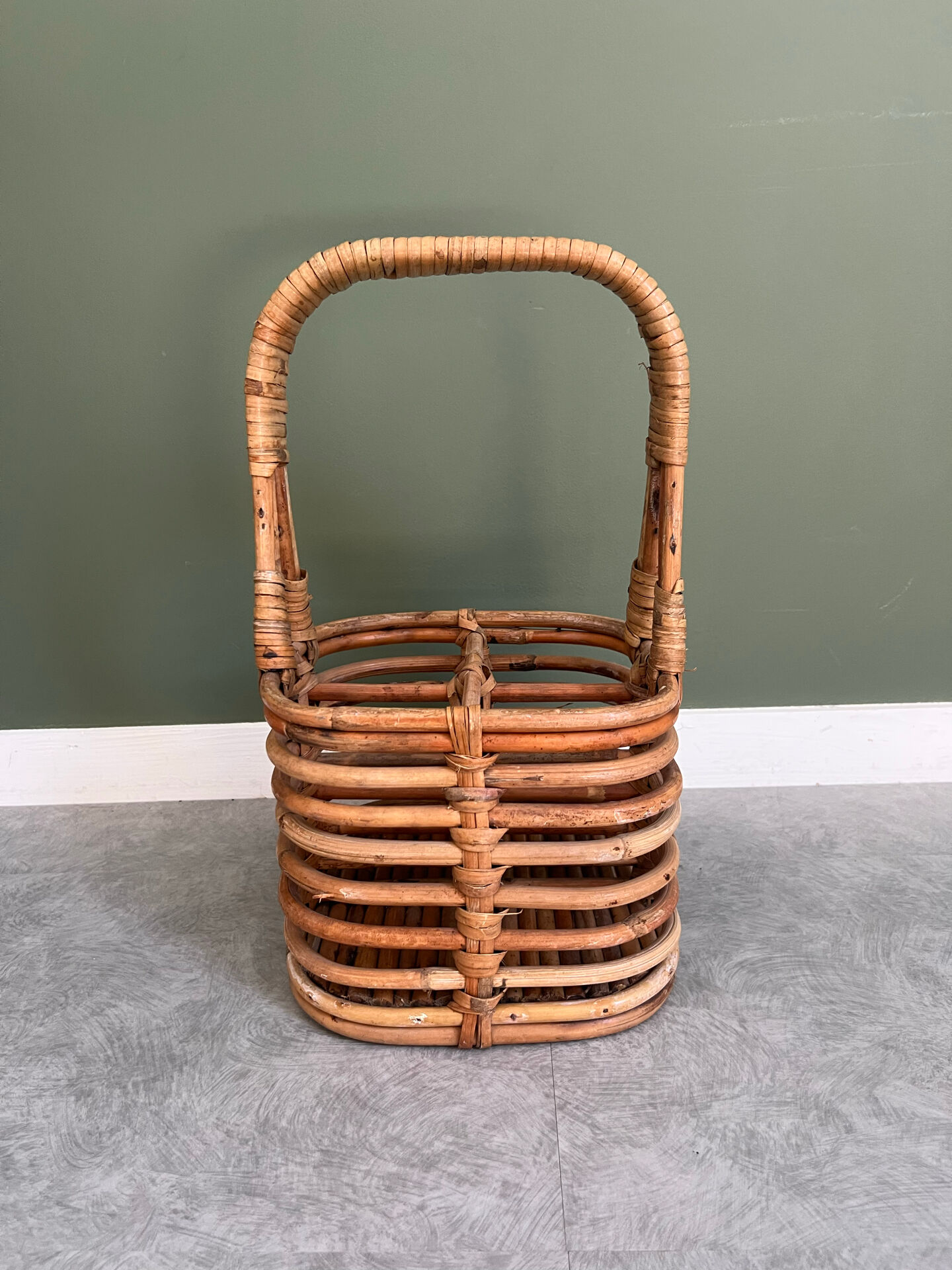 Panier  bambou