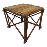 Vintage bamboo sidetable 1950s