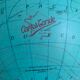 Globe terrestre vintage 1969 Taride tripode mappemonde - 27 cm