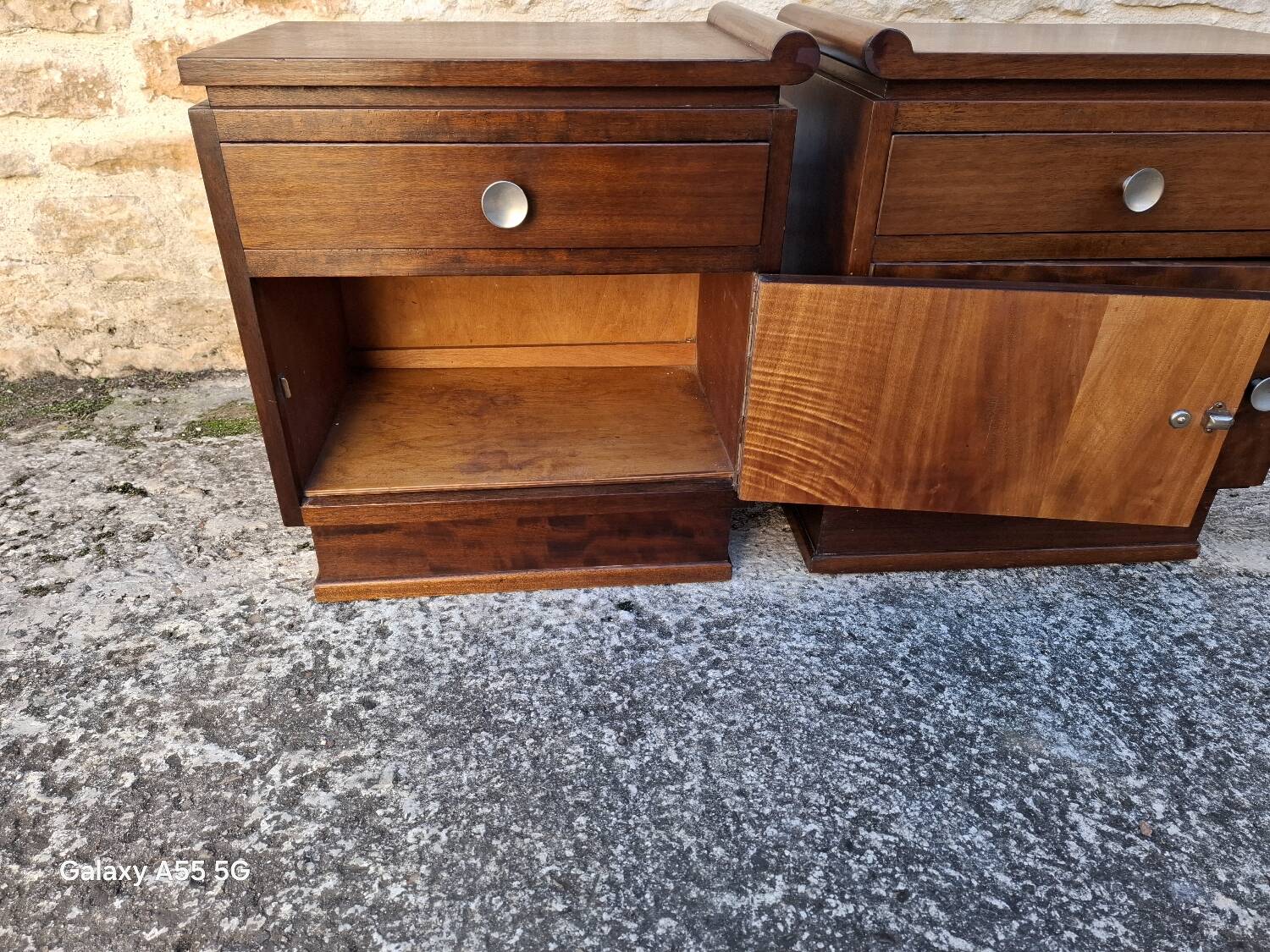 Art Deco bedside tables
