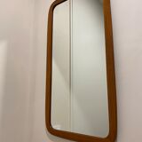 teak mirror, 76x39 cm