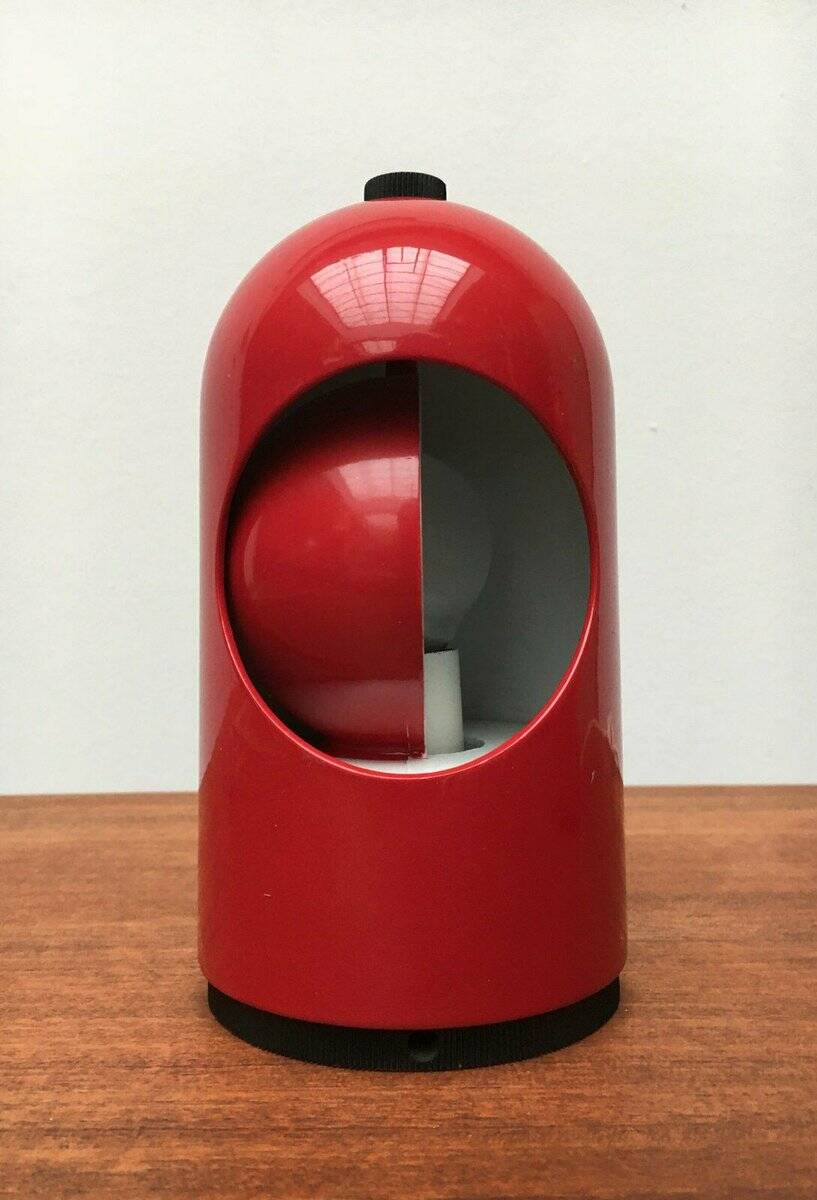 Vintage Space Age Table Lamp Model Selene / Interplay 1 Eclipse by Lightolier and Abm/Bilumen, Milan, Italy