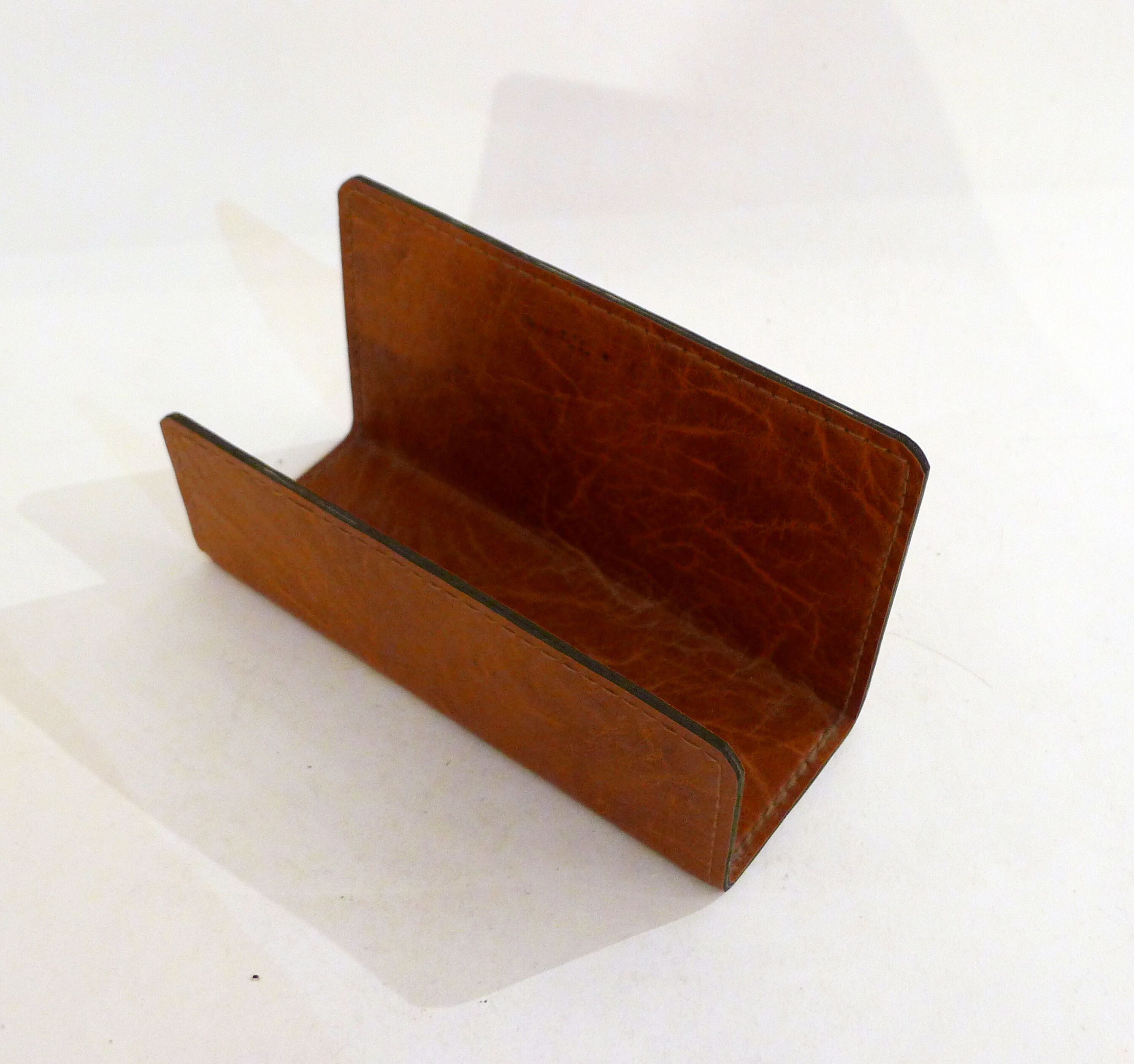 Brown leather letter range