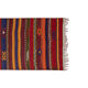 Striped turkish kilim runner rug 66 x 281 cm