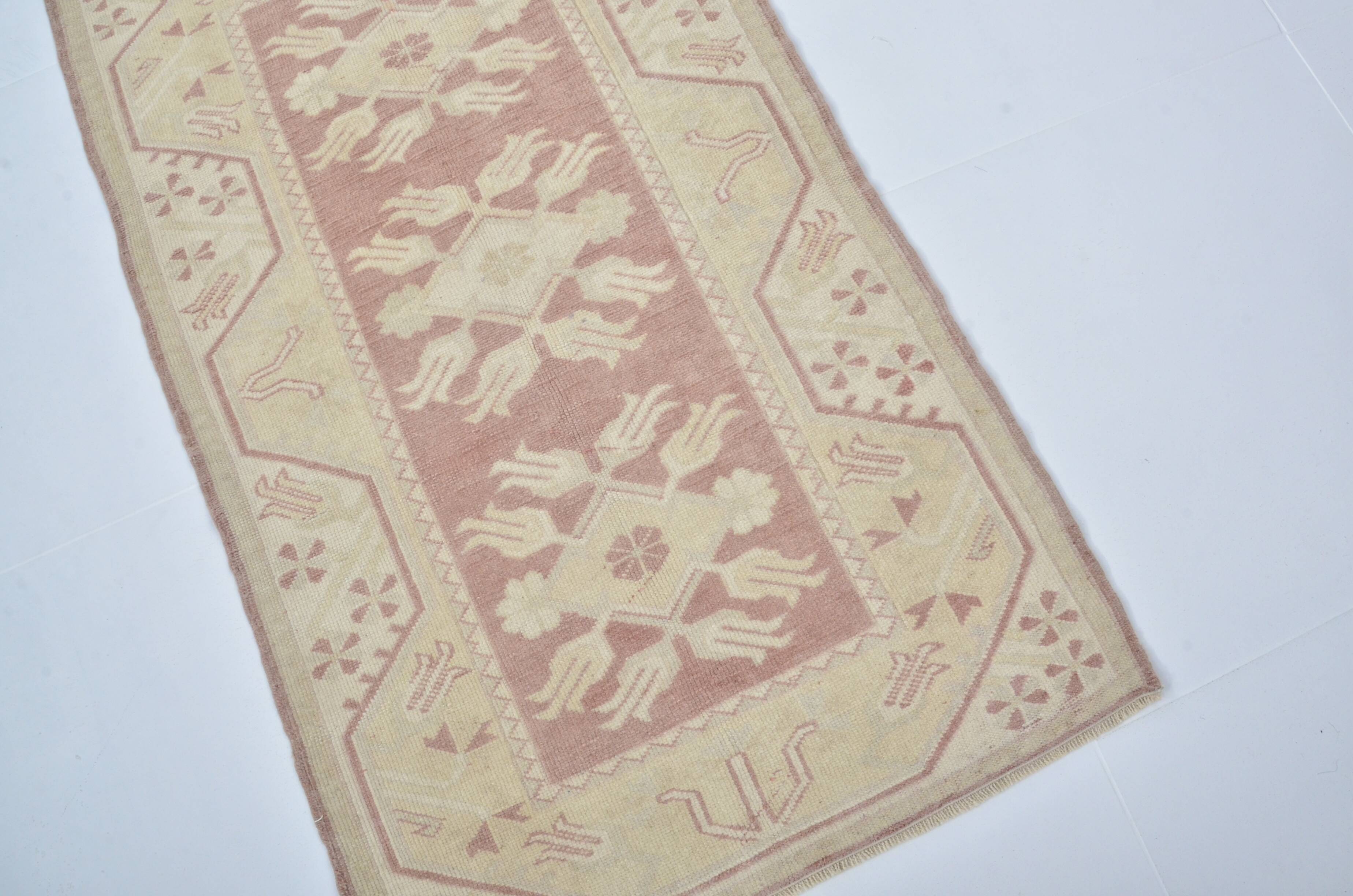 Oushak Vintage Handknotted Rug sku 3427