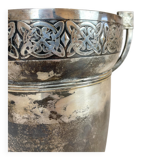 Art Deco champagne cooler with relief pattern, Sweden, 1930s