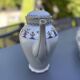 Porcelain coffee service Bernardaud model Chateaubriand Limoges