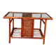 Cane rattan coffee table