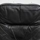 Leather and beech relaxation chair - 1970 / 1980