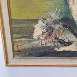 Flower Painting By Francois Philippe 1920-1995, 1960/70s.