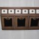 Shelf, spice dispenser