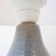 Pair of vintage ceramic table lamps with a two-tone finish - 1980s
